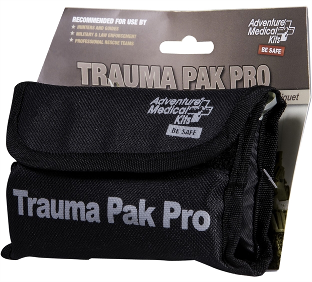 Picture of  Adventure Medical Kits 20640293 Trauma Pak Pro  Stop Bleeding Black