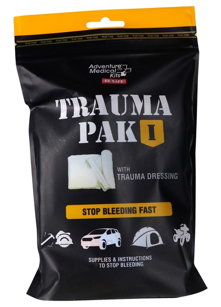 Picture of  Adventure Medical Kits 20640295 Trauma Pak I  Stop Bleeding Clotting Gauze 707708002953