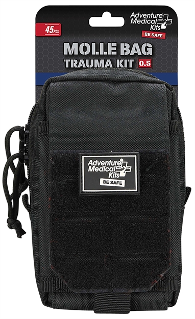 Picture of Adventure Medical Kits 20640301 Molle Bag Trauma Kit 0.5 Stop Bleeding Black 2064-0301 707708003011