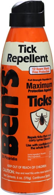 Picture of  Ben's 00067300 Tick Repellent Eco-Spray Odorless Scent 6 OZ Aerosol Repels Ticks Effective UP TO 12 Hrs