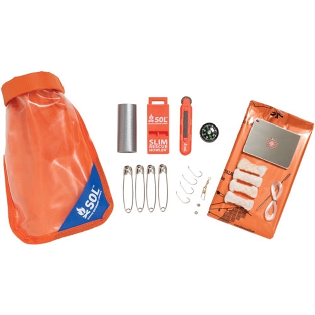 Picture of  Survive Outdoors Longer 01401727 Scout Survival Kit Waterproof Orange