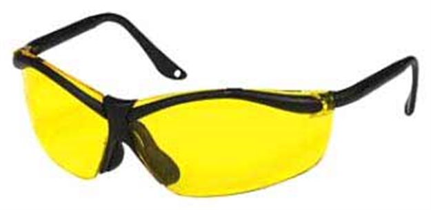 Picture of Aearo / Peltor Shooting Glasses Xf-4 Black Frame/Yellow Lenses