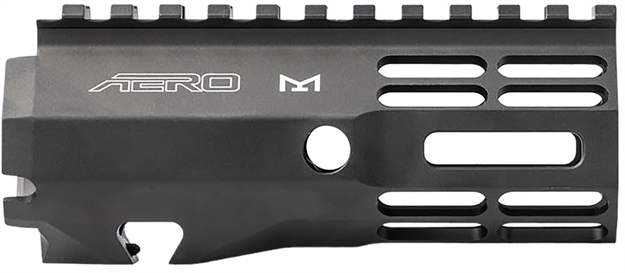 Picture of  Aero Precision Apra500708a Atlas R-One Handguard 4.80" M-Lok, Black Anodized Aluminum, Full Length Picatinny Top, Mounting Hardware Included For M4e1/Ar-15 840014615544