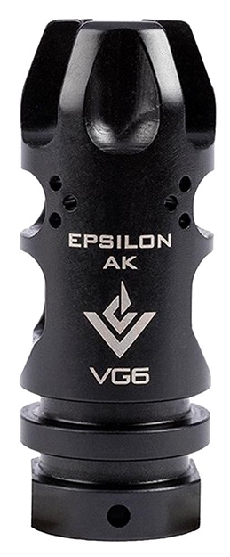 Picture of Aero Precision Apvg100004a Vg6 Epsilon 556 Muzzle Device Mb/Fh Ar-15 5.56Mm/223 Remington 17-4 Stainless Steel Black Nitride Finish