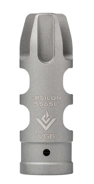 Picture of Aero Precision Apvg100026a Vg6 Epsilon 5.56 Nato SL Muzzle Brake Bead Blasted 17-4 Stainless Steel