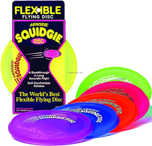 Picture of Aerobie Squidgie Disc 8" Asst Colors-Org/Ylw/Blu/Pnk/Prp/Glow