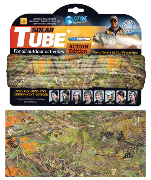 Picture of Afn Solar Tube,Camo, Cool Max Upf 40,Breathable,Windproof,Seamless,Stretch, Adult,One Size Fits All