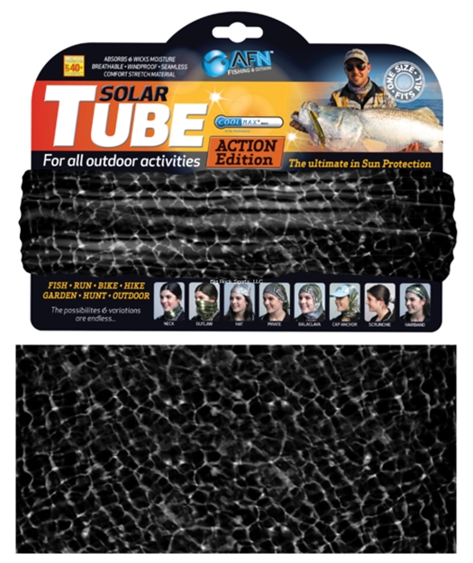 Picture of Afn Solar Tube,Midnight, Cool Max Upf 40,Breathable,Windproof,Seamless,Stretch, Adult,One Size Fits All