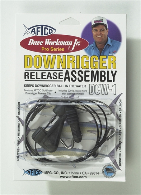 Picture of Aftco Downrigger Release Clip 30' Black Mono
