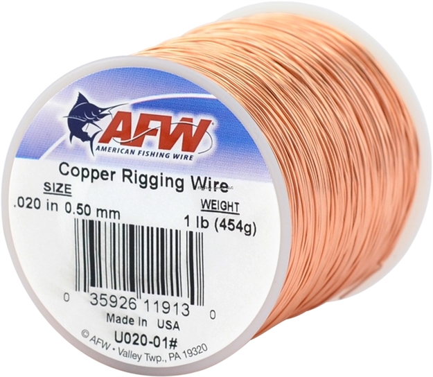 Picture of Afw Copper Rigging Wire, .020 IN (0.51 Mm) Dia, 1 LB (454 G)