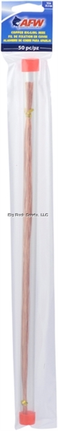 Picture of Afw Copper Rigging Wire, .020 IN (0.51 Mm) Dia, 14 IN (35.5 Cm), 50 PC