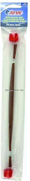 Picture of Afw Copper Rigging Wire, .020 IN (0.51 Mm) Dia, 9 IN (22.9 Cm), 50 PC