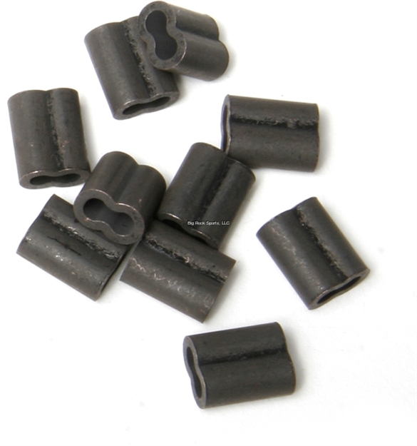 Picture of Afw Double Barrel Sleeves, Size #14F8, .116 IN (2.94 Mm) Id, Black, 10 PC