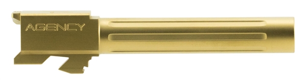 Picture of Agency Arms Mlg17ftin Mid Line Compatible With Glock 17 9Mm 4.48" Titanium Nitride Fluted