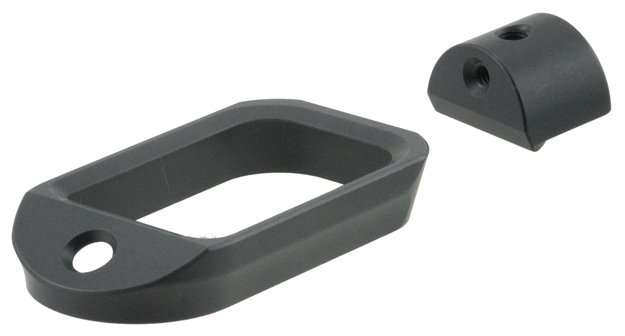 Picture of Agency Arms Mw-G17g3-B Magwell Compatible With Glock 17 Gen3  6061-T6 Aluminum Black Hardcoat Anodized