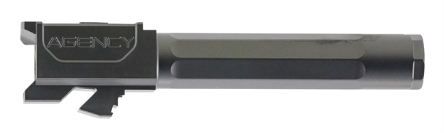 Picture of Agency Arms Plg19fdlc Premier Line Compatible With Glock 19 9Mm 4.01" Black Dlc Fluted/Match Grade