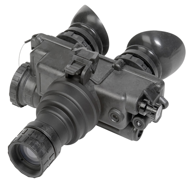 Picture of  Agm Global Vision 12Pv7122253021 Pvs-7 Nl2 Night Vision Goggles Black 1X 27Mm Generation 2+ Level 2 45-57 Lp/Mm Resolution