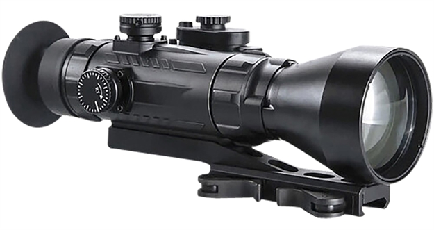 Picture of  Agm Global Vision 15Wp4423474111 Wolverine Pro-4 3Apw Night Vision Rifle Scope Matte Black 4X70mm Gen 3 Auto-Gated White Phosphor Illuminated Red Chevron W/Ballistic Drop Reticle 810027779748