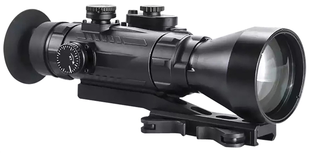Picture of Agm Global Vision 15Wp4423483111 Wolverine Pro-4 3Al1 Night Vision Rifle Scope Matte Black 4X70mm Gen 3 Auto-Gated Level 1 Illuminated Red Chevron W/Ballistic Drop Reticle 15WP4423453021