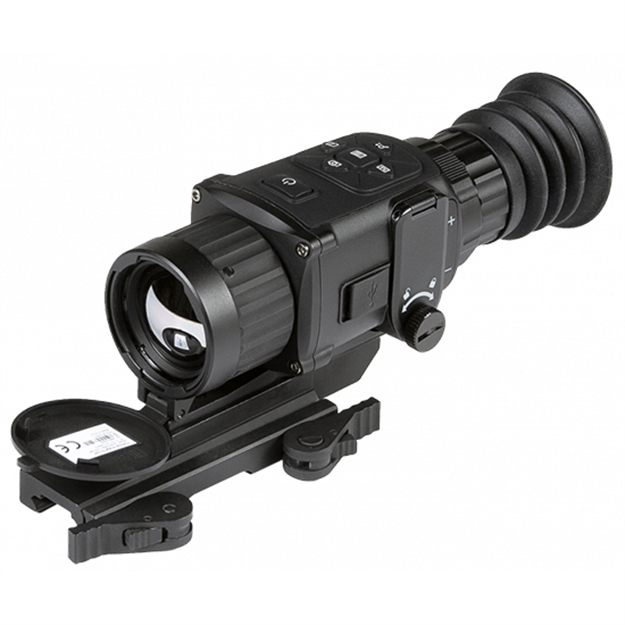 Picture of  Agm Global Vision 3092455004Th21 Rattler Ts25-384 Thermal Hand Held/Mountable Scope Black 1.5X - 12X 25Mm Red Crosshair Reticle 384X288, 50Hz Resolution Zoom Digital 1X/2X/4X/8X/Pip 810027778093
