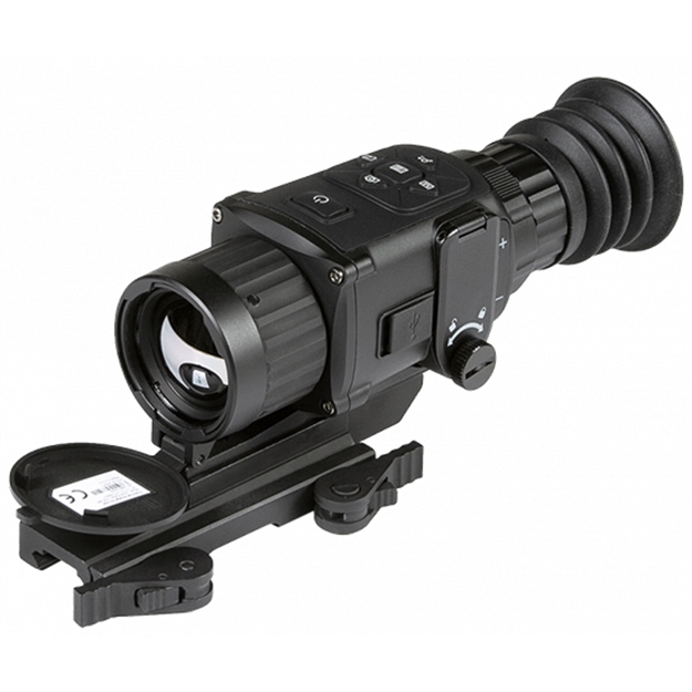 Picture of  Agm Global Vision 3092455005Th31 Rattler Ts35-384 Thermal Hand Held/Mountable Scope Matte Black 2X - 16X 35Mm Red Crosshair Reticle Digital 1X/2X/4X/8X/Pip Zoom 384X288 Resolution 810027778109