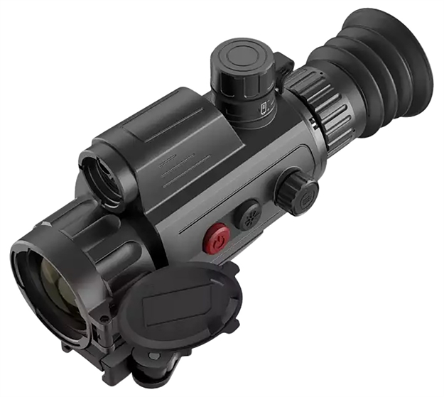 Picture of  Agm Global Vision 3142555305Ra31 Varmint Lrf Ts35-640 Thermal Rifle Scope Black 2-16X35mm Multi Reticle, 1X/2X/4X/8X Zoom, 640X512 50 HZ Resolution, Features Laser Rangefinder