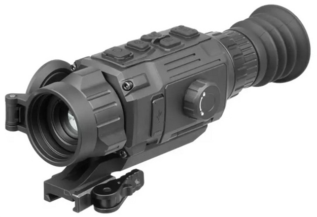 Picture of  Agm Global Vision 314218550204R221 Rattler V2 25-256 Thermal Black 3.5-28X 25Mm Multi Reticle, Digital 1X/2X/4X/8X Zoom 256X192, 50 HZ Resolution