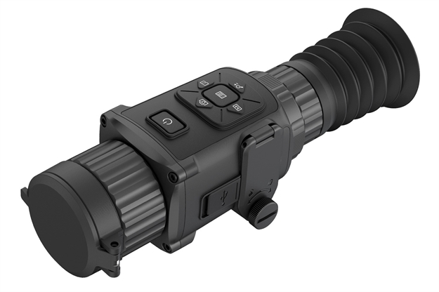 Picture of  Agm Global Vision 3092455004Th21 Rattler Ts25-384 Thermal Hand Held/Mountable Scope Black 1.5X - 12X 25Mm Red Crosshair Reticle 384X288, 50Hz Resolution Zoom Digital 1X/2X/4X/8X/Pip