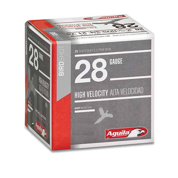 Picture of  Aguila 1Chb2878 Target Load Competition 28Gauge 2.75" 3/4Oz 8Shot 25 Per Box/20 Case 640420006154