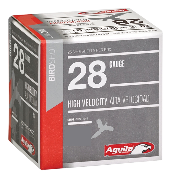 Picture of  Aguila 1Chb2879 Target Load Competition 28Gauge 2.75" 3/4Oz 9Shot 25 Per Box/20 Case 640420006178