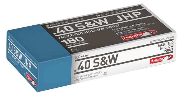 Picture of Aguila 40Sw 180Gr Jhp 50/500