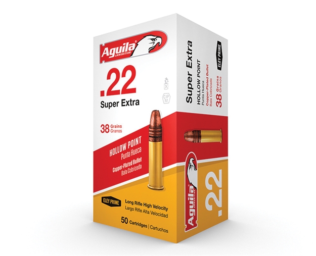 Picture of Aguila 22 LR HV 38 GR HP                  500Rd