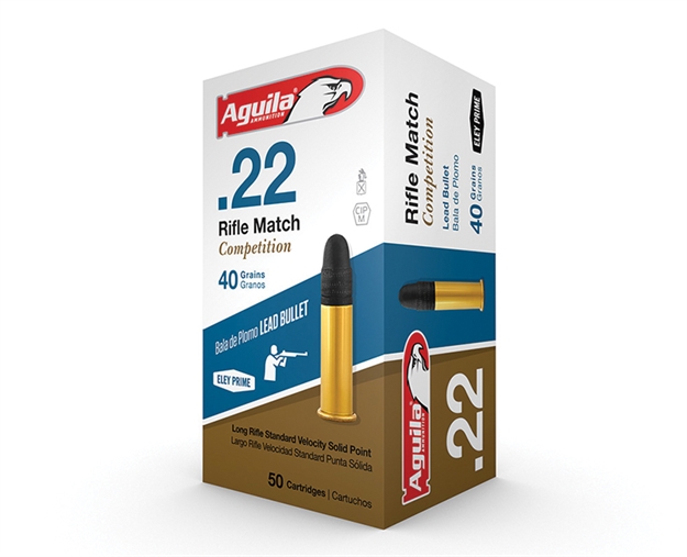 Picture of Aguila 22 Rifle  Match 40 GR              500Rd