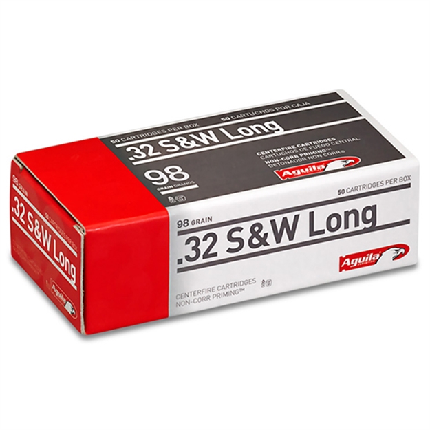 Picture of  Aguila 1E322340   32S&W Long 98Gr Lead Round Nose 50 Per Box/20 Case 640420003030