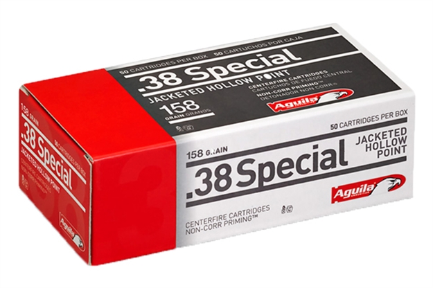 Picture of Aguila 38Spl 158Gr Sjhp 50/500