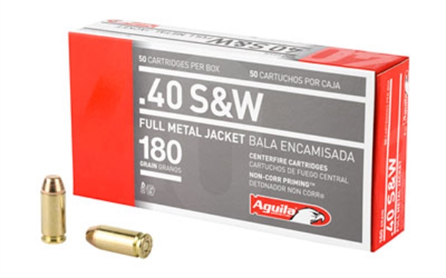 Picture of  Aguila 1E402110   40S&W 180Gr Full Metal Jacket 50 Per Box/20 Case 640420003092