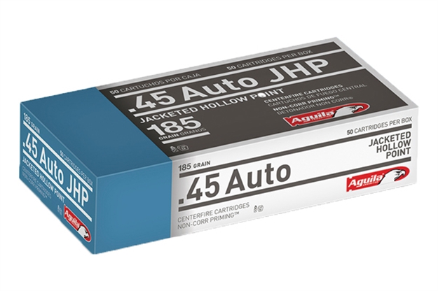 Picture of Aguila 45Acp 185Gr Jhp 50/500