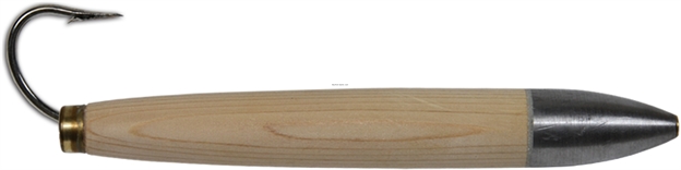 Picture of Ahi 6" Cedar Plug - Natural 100Lb Fluorocarbon