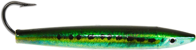 Picture of Ahi 6" Live Deception Cedar Plug - Sardine 150Lb Fluorocarbon