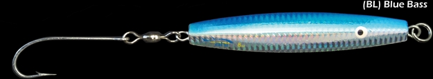 Picture of Ahi Assault Diamond Jig Single Hook, 3 Oz, Blue Bass