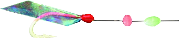 Picture of Ahi Sabiki Glow Hook Rainbow Skin (Sz14,Ml-12,Bl-8)