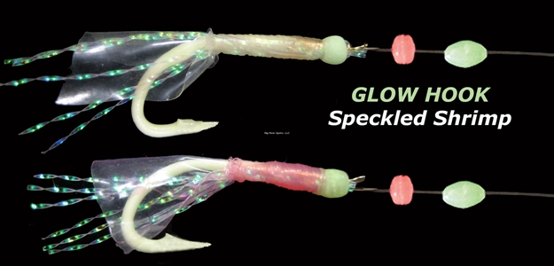 Picture of Ahi Sabiki Glow Hook Speckled Shrimp Red Body (8,15,10)
