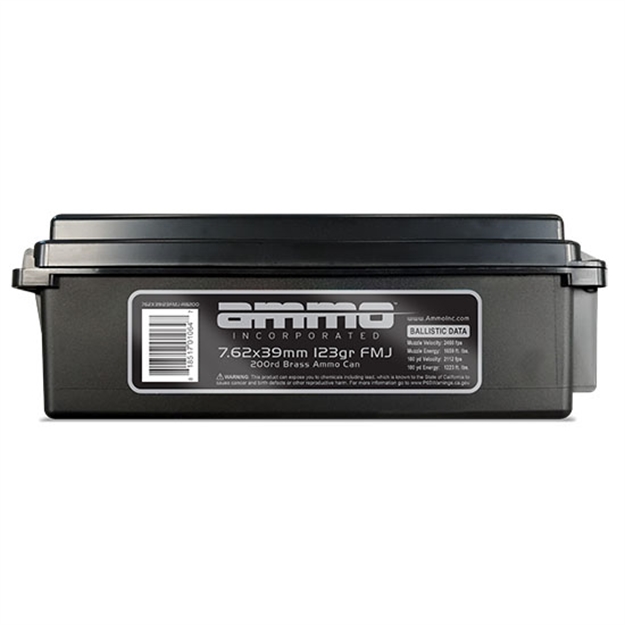 Picture of  Ammo Inc 762X39123fmjrb200 Signature  7.62X39mm 123 Gr, Full Metal Jacket (Fmj), 200 Per Box/6 CS