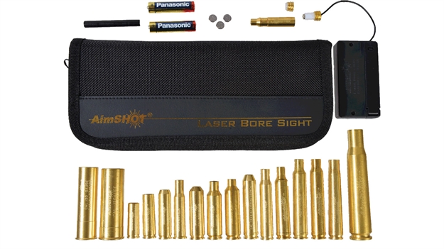 Picture of Aimshot Ktmasterred Master Rifle Laser Boresighter Kit Multiple Brass