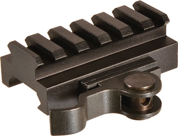 Picture of  Aimshot Mt61172 Picatinny Quick Release Mount  Black Anodized 669256611721
