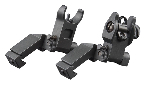 Picture of Aim Sports  AR Flip -Up Sight 45 Degree Low Profile Aluminum Black Anodized