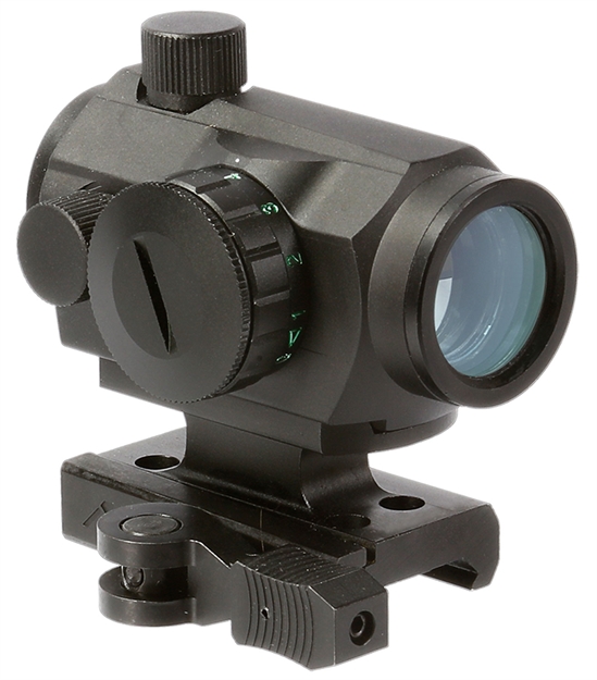 Picture of Aim Sports Rqdt125a Micro Dot Absolute Co-Witness Matte Black 1X 20Mm 4 Moa Dual (Red/Green) Illuminated Micro-Dot Reticle 815879018359 -