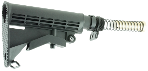 Picture of  Aim Sports Arstkcc Mil-Spec  Black Synthetic 6 Position Collapsible M4 For Ar-Platform