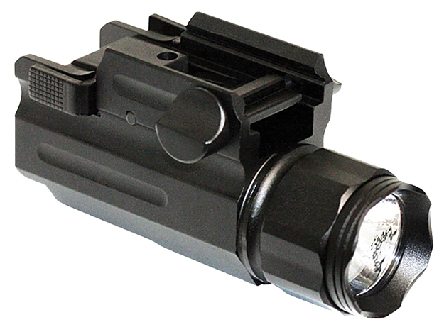 Picture of Aim Sports Fq150 Flashlight W/Quick-Release Mount 150 Lumens Aluminum Black