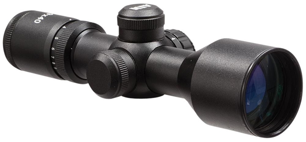 Picture of Aim Sports Jtd3940g Tactical 3-9X 40Mm Obj 37.5-12.4 FT @ 100 Yds Fov 1" Tube Black Matte Dual Illuminated P4 Sniper Red/Green